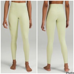 Lululemon Align High-Rise Pant Leggings Creamy Mint Size 4 Tall